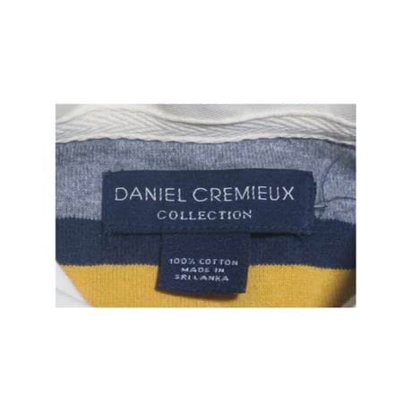 DANIEL CREMIEUX(ダニエルクレミュ) ラガーシャツ