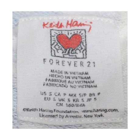 『レディース』Keith Haring /FOREVER 21(キースへリング/フォーエバー 21 ) スウェット