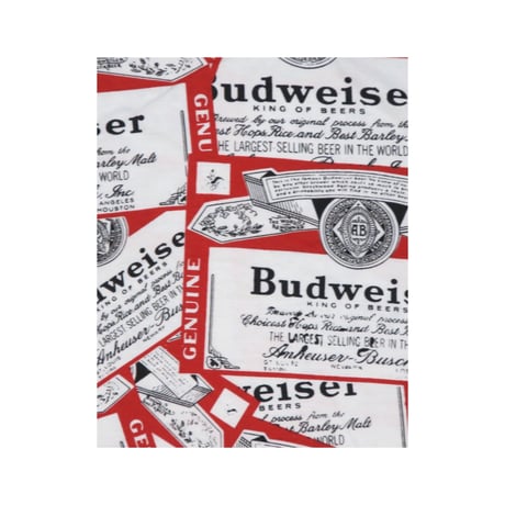 Budweiser(バドワイザー) 総柄Tシャツ