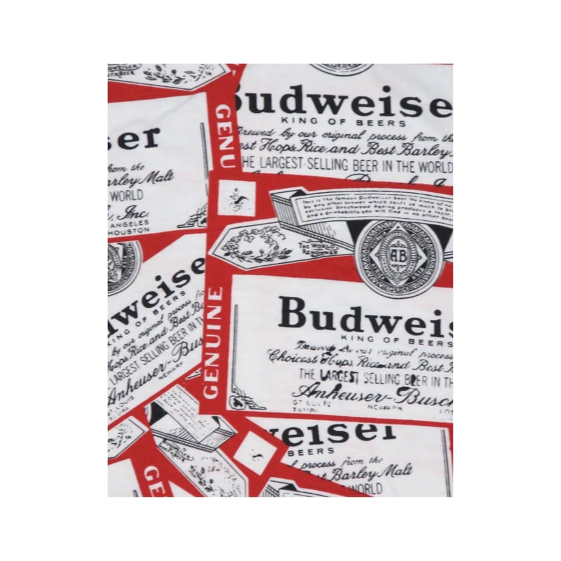 Budweiser(バドワイザー) 総柄Tシャツ | 少しマニアックな古着の