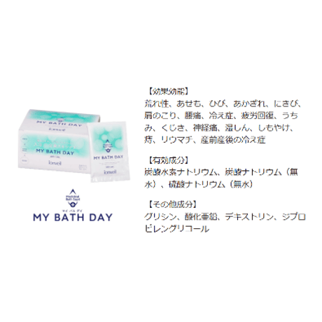 【医薬部外品】薬用入浴剤　マイバスデイ  お試しパック