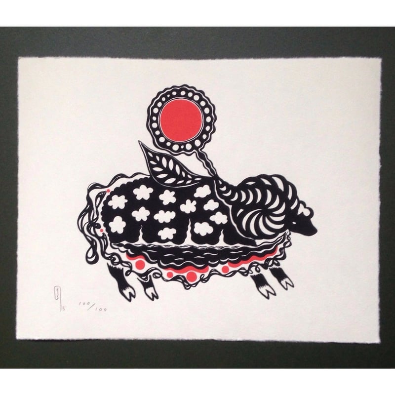 Sheep / 未 - 下條ユリ | ホホホ座浄土寺店