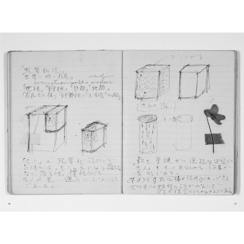制作ノート 1967-2008 / 菅木志雄 | ホホホ座浄土寺店