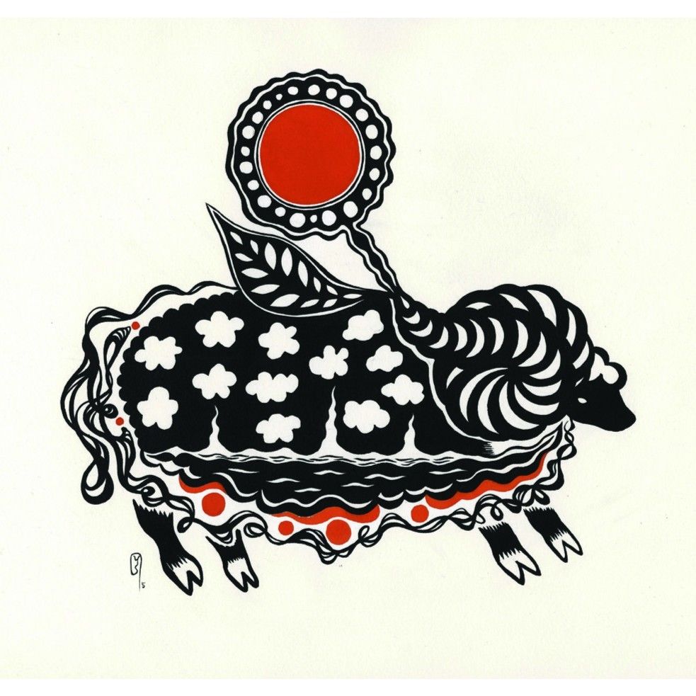 Sheep / 未 - 下條ユリ | ホホホ座浄土寺店