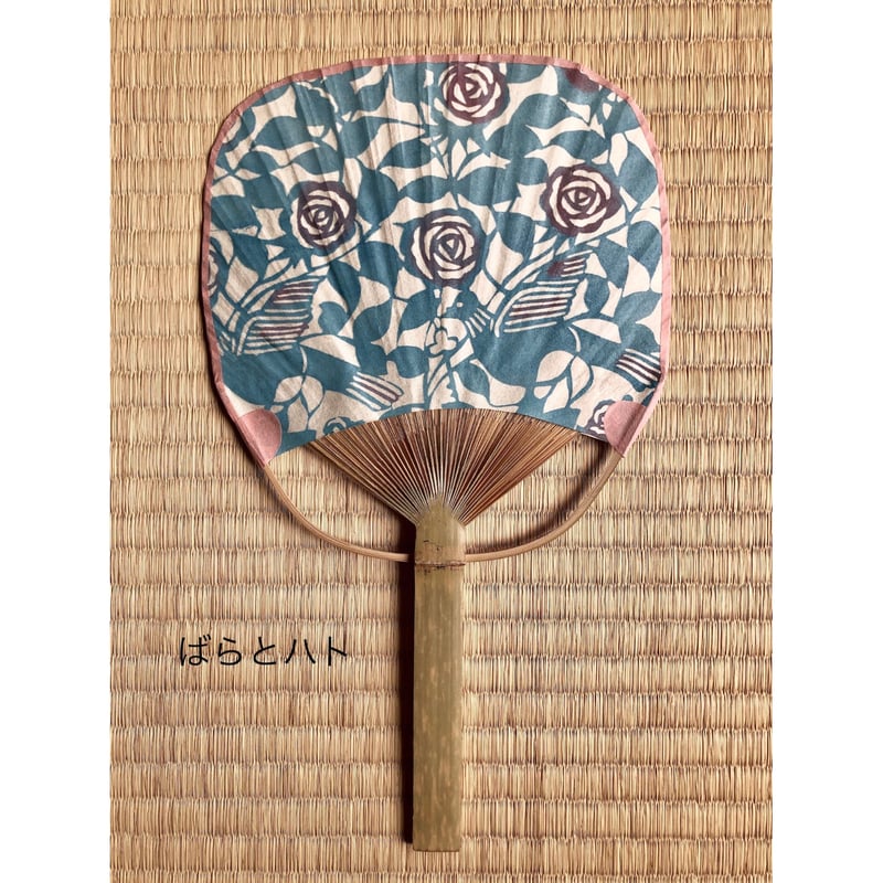 関美穂子 - 型染うちわ | ホホホ座浄土寺店