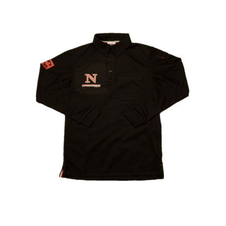Long Sleeve Golf Polo(Black)