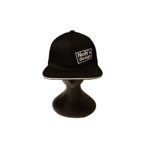 Box Logo Flat Cap(Black)