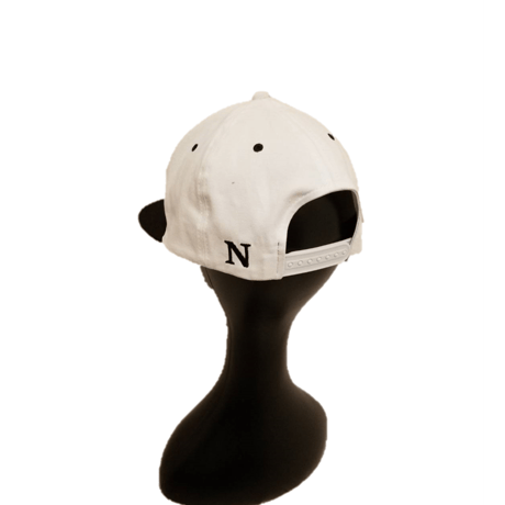 Big Logo Flat Cap(White＆Black)