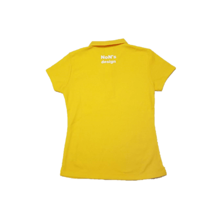 Lady`s-Slim Fit Golf Polo(Yellow)