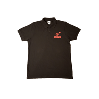 GOLPIA×NoN`s design Polo Shirt(Black)