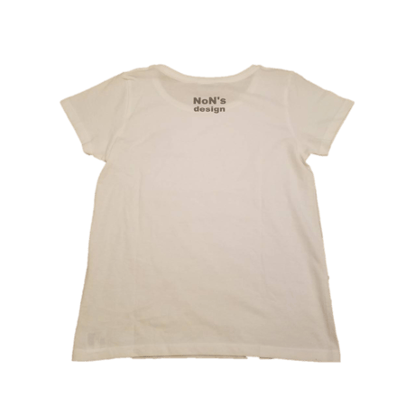Lady`s-N Logo Fit T-shirt (White＆Camo)