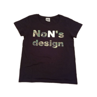 Lady`s-Big Logo T-shirt (Navy)