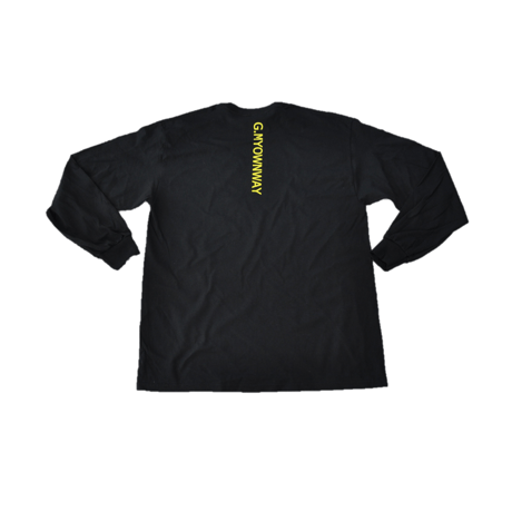 ゴルフ我流道×NoN`s design Long-T(B＆Yellow)