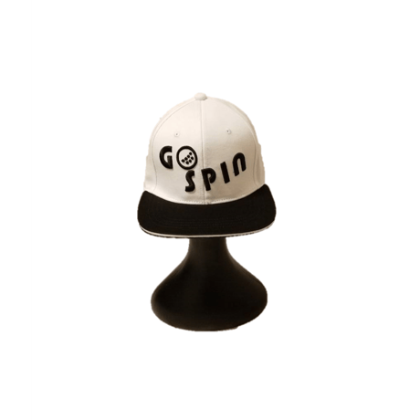 【GO SPIN】Flat Cap(White)