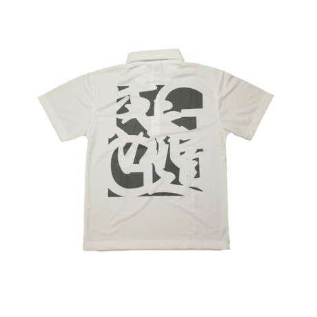 ゴルフ我流道×NoN`s design Golf Polo(White)