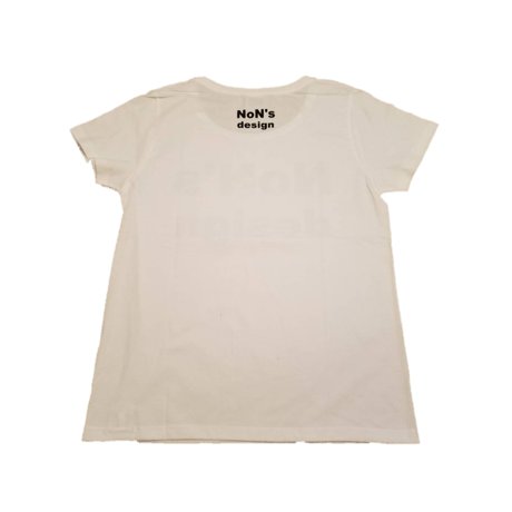 Lady`s-Big Logo T-shirt (White)