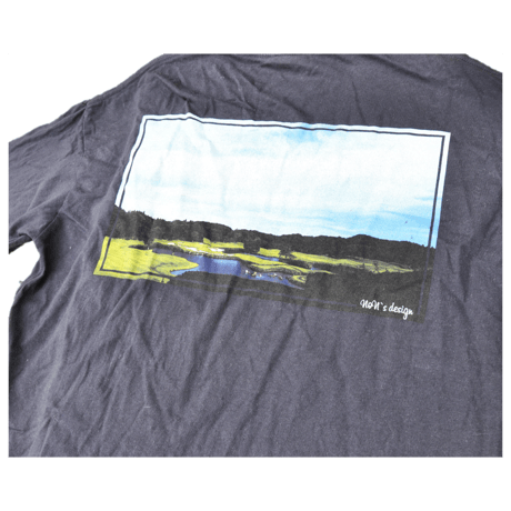 へたっぴゴルフ研究所×NoN`s design T-Shirt(Navy)