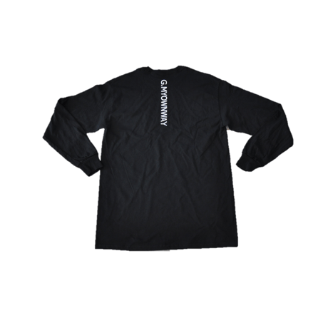ゴルフ我流道×NoN`s design Long-T(B＆White)