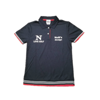 Lady`s-Dry Fit Golf Polo (Navy)