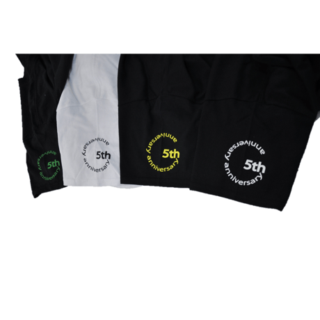 【5周年記念】ゴルフ我流道×NoN`s design T-shirt(B＆White)