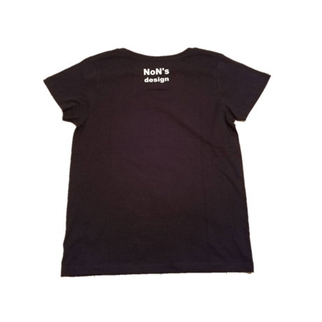 Lady`s-Big Logo T-shirt (Navy)