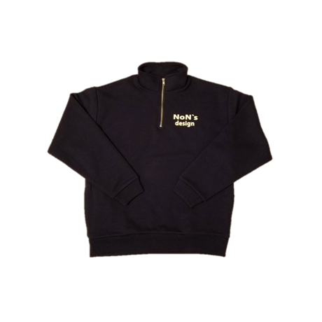 Half Zip Sweat(Navy)BtoB