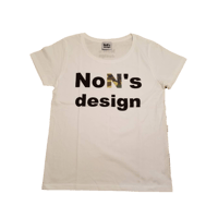Lady`s-Big Logo T-shirt (White)