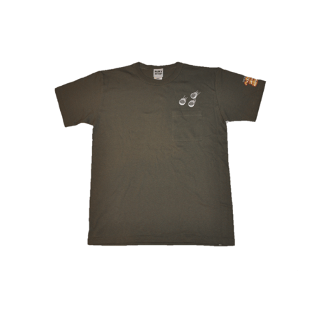 へたっぴゴルフ研究所×NoN`s design T-shirt(Khaki)