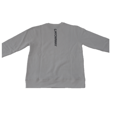 ゴルフ我流道×NoN`s design Sweat(White)