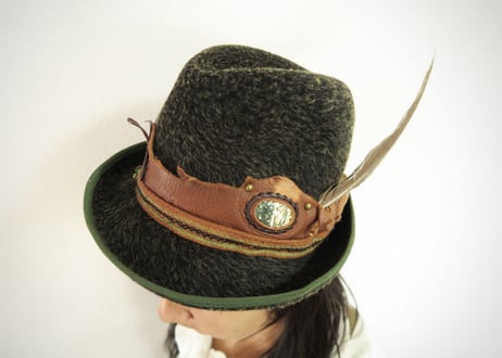 green fairy hat