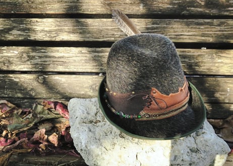 green fairy hat