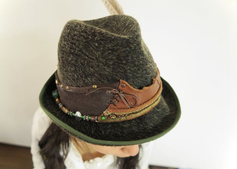 green fairy hat
