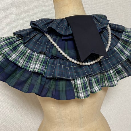 つけ襟 TARTAN