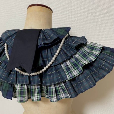 つけ襟 TARTAN