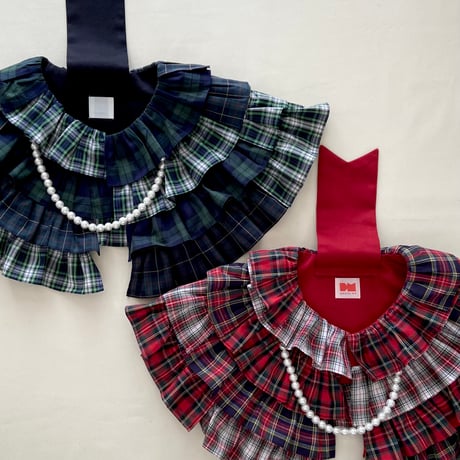 つけ襟 TARTAN