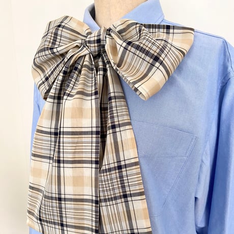 つけ襟 BOW(beige)