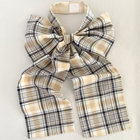 つけ襟 BOW(beige)