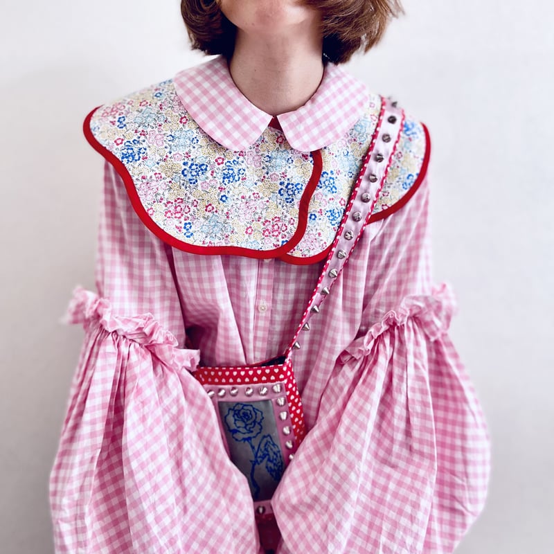 milklim エンジェル ワンピース つけ襟セット milklim エンジェル ワンピース つけ襟セット milklim エンジェル