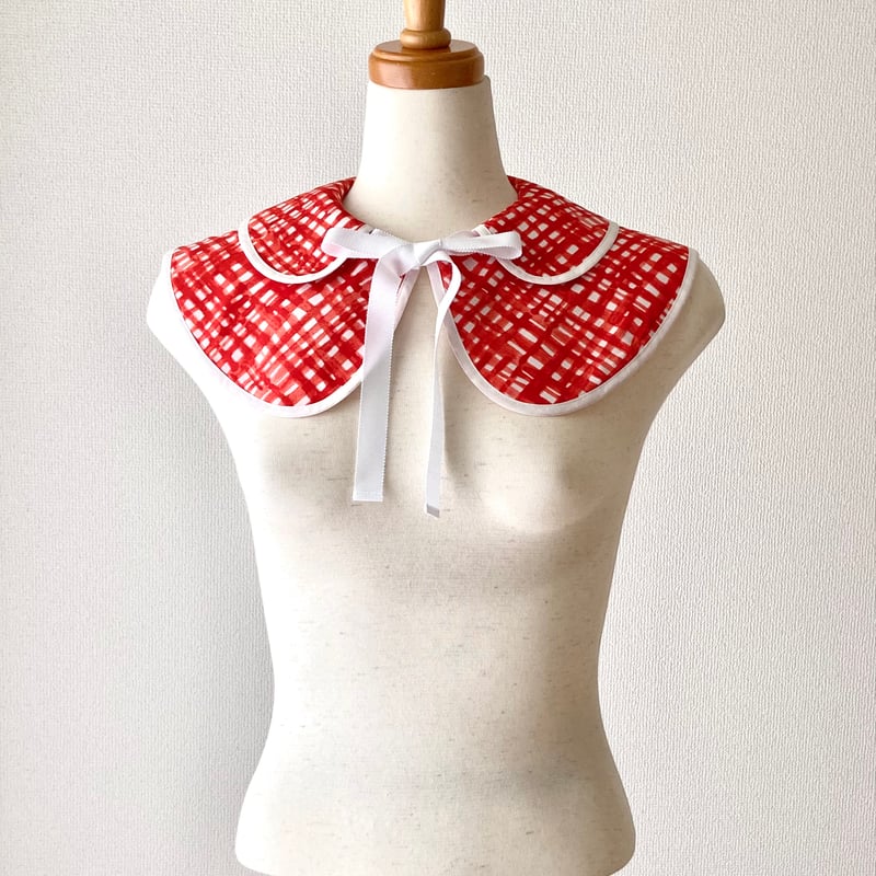 つけ襟 CHECK | DRESS ME