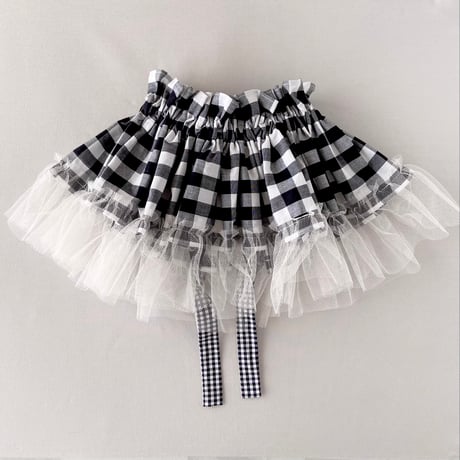 つけ襟 GINGHAM(BK)