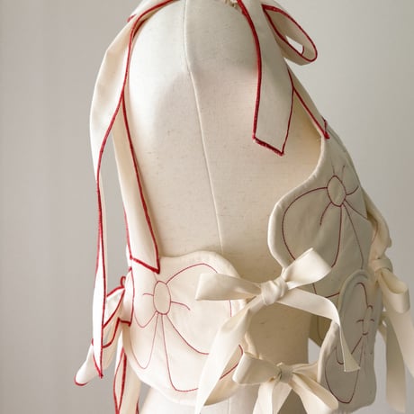 ビスチェ RIBBON BUSTIER