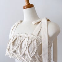 ビスチェ 《FRILL VINES》