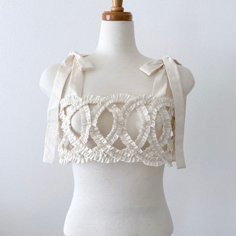 ビスチェ 《FRILL VINES》
