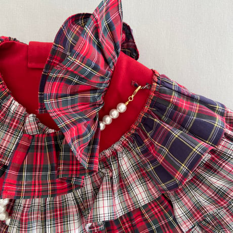 つけ襟 TARTAN