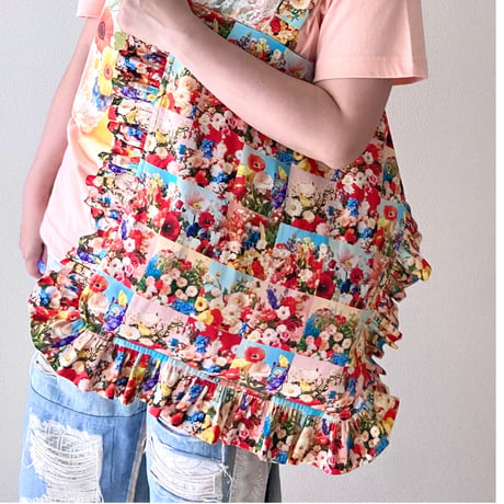 トートバッグ FLOWER POWER