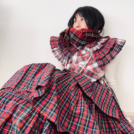つけ襟 TARTAN