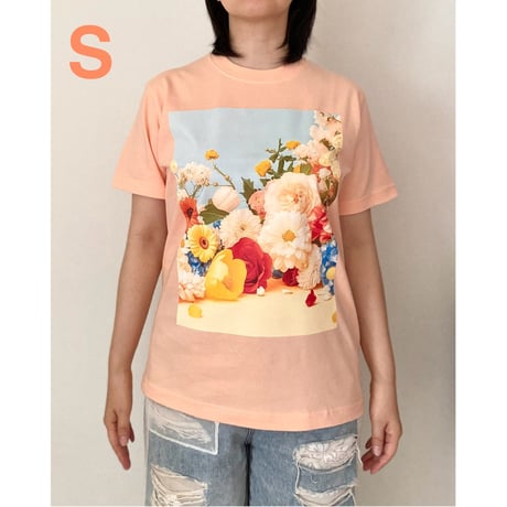 【サンプル】Tシャツ FLOWER POWER
