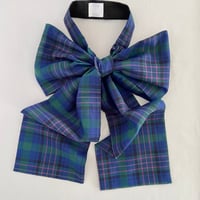 つけ襟 BOW(blue)