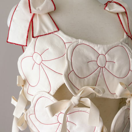 ビスチェ RIBBON BUSTIER