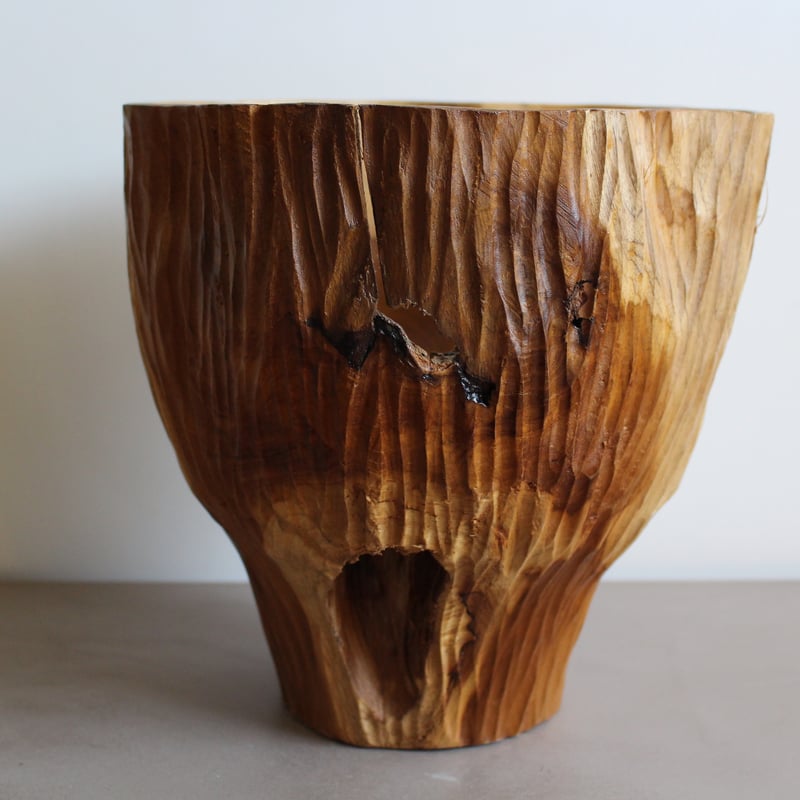 lefz-Az-012 チーク材ウッドボウル | Leaf Village